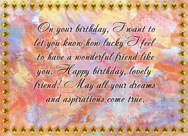 Birthday Wishes For Wellwisher