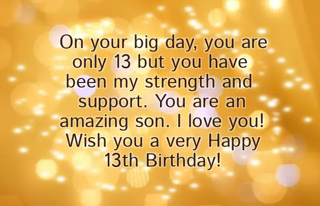Happy Birthday To My 13 Year Old Son Happy Birthday To My 13 Year Old Son