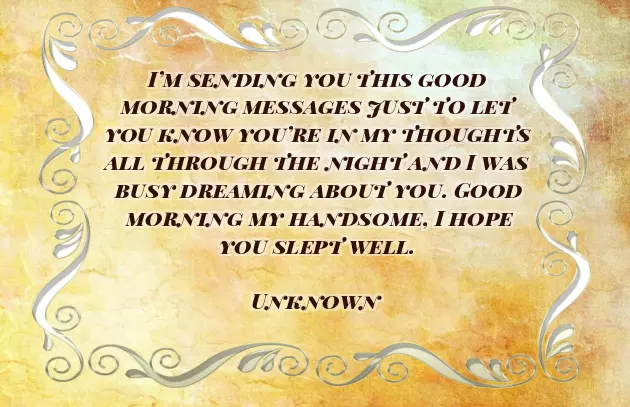 Good Morning Message For Him Long Distance Relationship