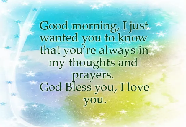 Good Morning With God Bless
