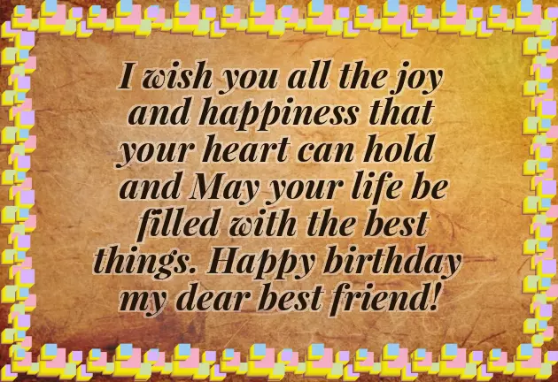 Happy Birthday Wishes To A Good Female Friend