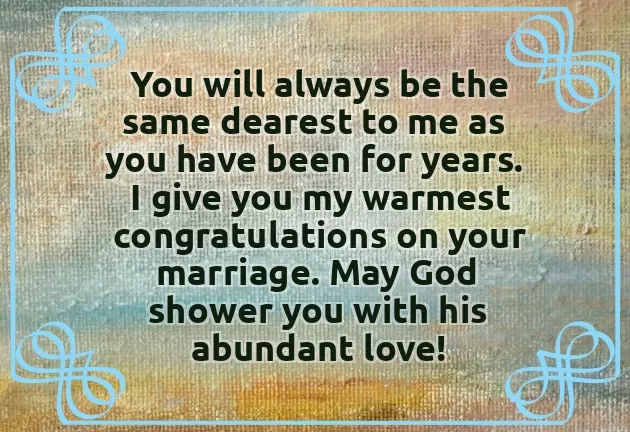 Wedding Wishes From Parents To Bride And Groom