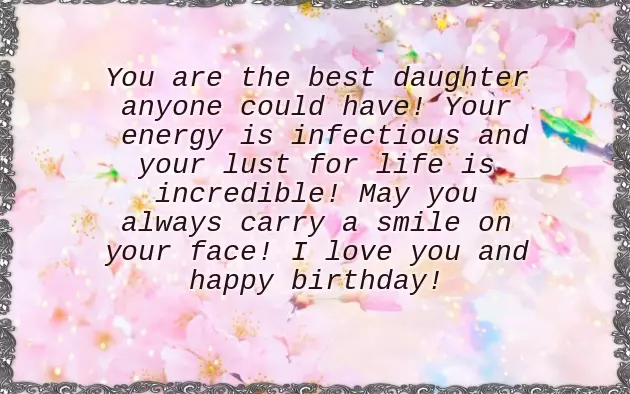 Short Birthday Wishes For Girl