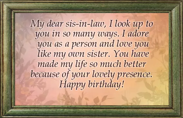 Happy Birthday Msg For Sister In Law Happy Birthday Msg For Sister In Law