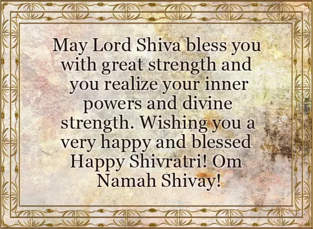 Happy Shivaratri Wishes