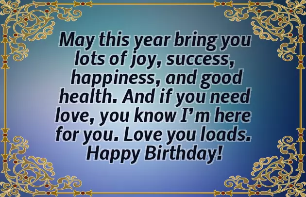 Happy Birthday To My First Boyfriend