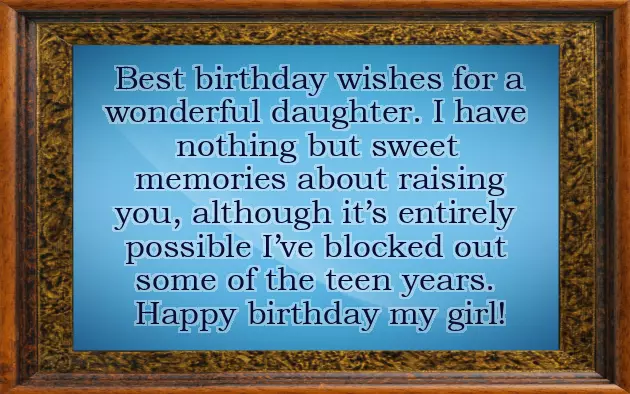 Happy Birthday Daughters Day