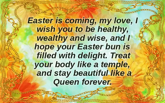 Easter Love Messages For Her