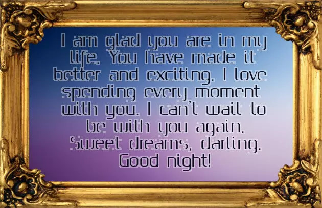 Good Night Msg For Girlfriend