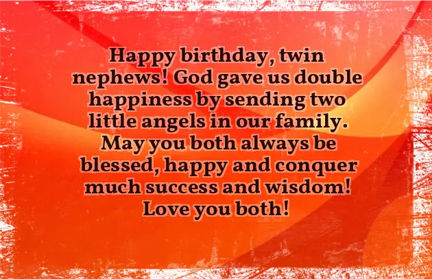 Aunt To Nephew Birthday Wishes