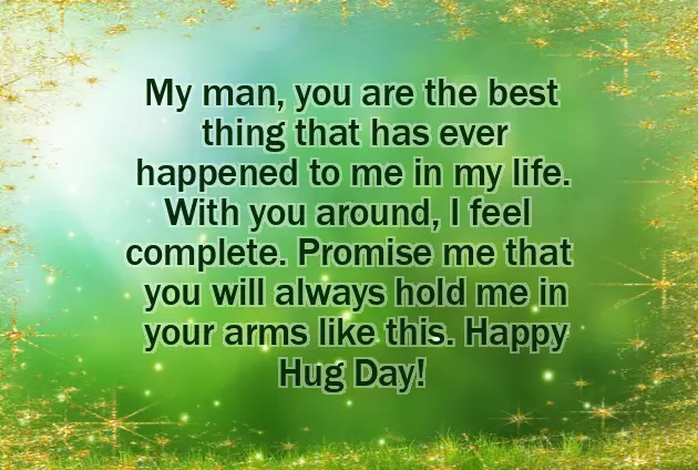 Hug Day Quotes For Girlfriend