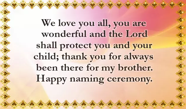 Naming Ceremony Wishes Naming Ceremony Wishes