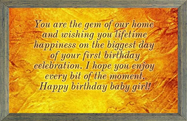 Birthday Wishes For Baby Girl 1St Birthday Birthday Wishes For Baby Girl 1St Birthday