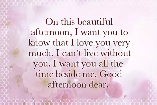 Sunday Afternoon Greetings