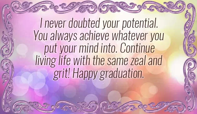 Congratulations Graduation Sister