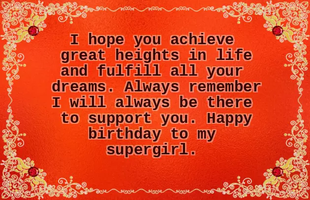 Birthday Wording For Daughter
