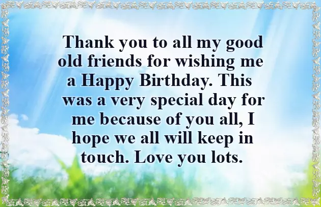 Quotes Thanking For Birthday Wishes Quotes Thanking For Birthday Wishes