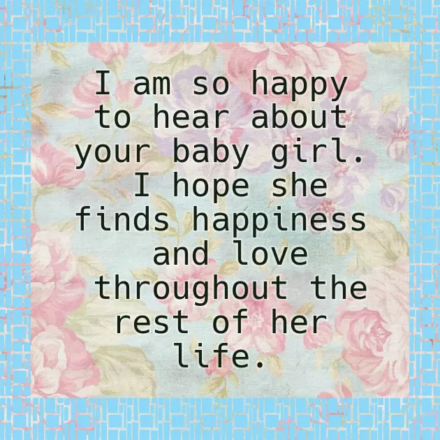 Congratulations To New Mom To Be