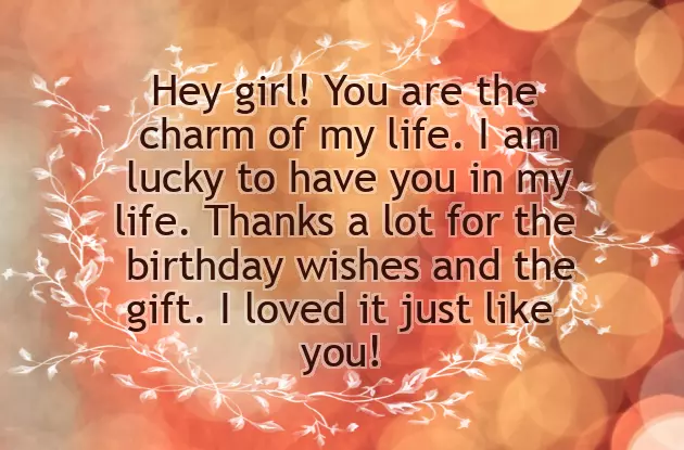 Romantic Words For Her Birthday