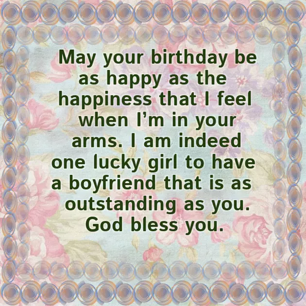 Happy Birthday Wishes To My Man