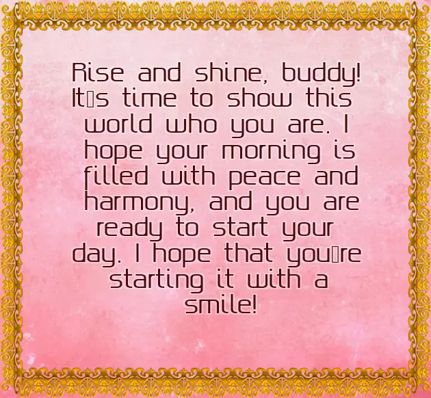 Good Morning Inspirational Message To A Friend