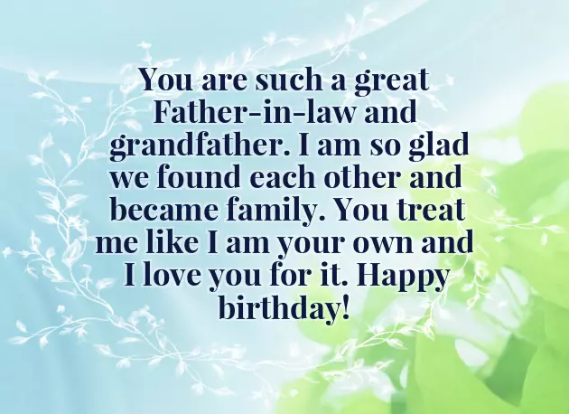 Birthday Wishes To My Father In Law Birthday Wishes To My Father In Law