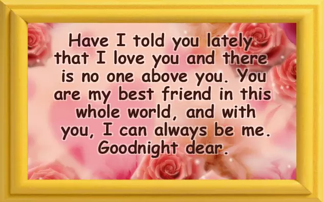 Good Night Wish To Wife