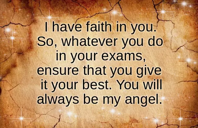 Exam Wishes Sms For Girlfriend