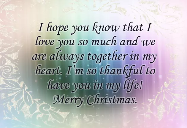 Merry Christmas Beautiful