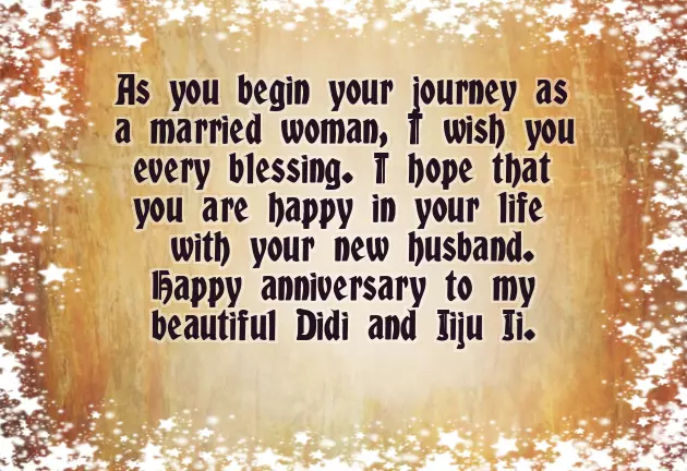 Marriage Anniversary Quotes For Di And Jiju