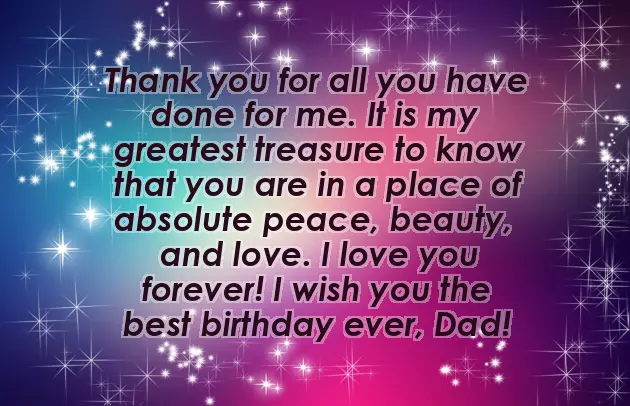 Papa In Heaven Birthday Quotes