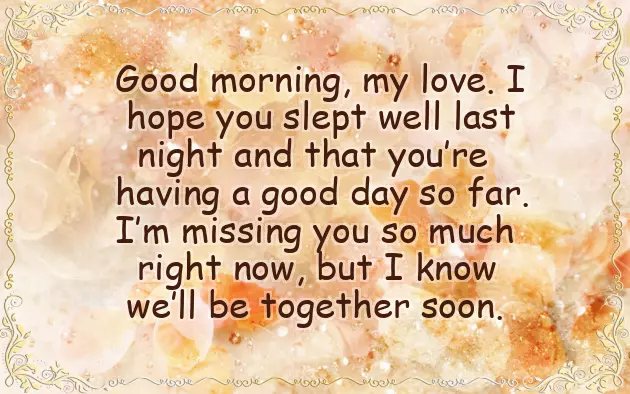 Long Distance Good Morning Message For Her Long Distance Good Morning Message For Her