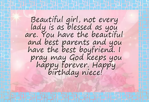 Happy Birthday Niece I Love You