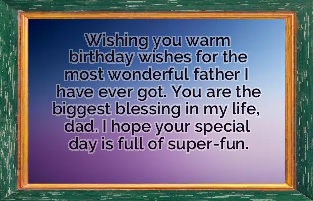 Birthday Wishes For Dad And Daughter