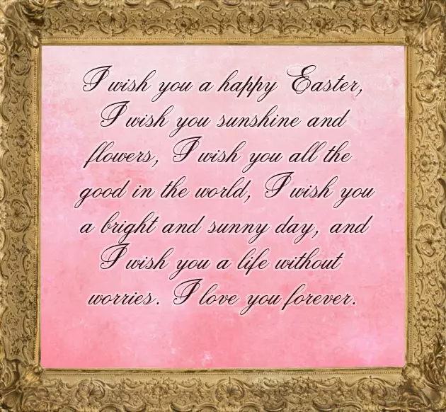 A Happy Easter Message A Happy Easter Message