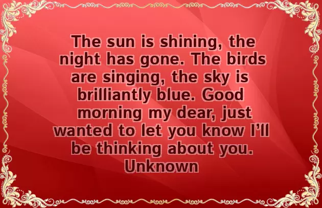 Good Morning Message To The Love Of Your Life