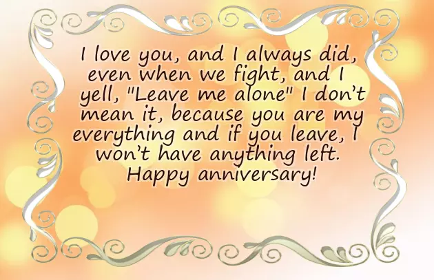 Anniversary Words