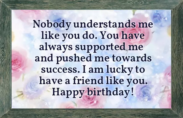 Birthday Wishes For Kind Friend