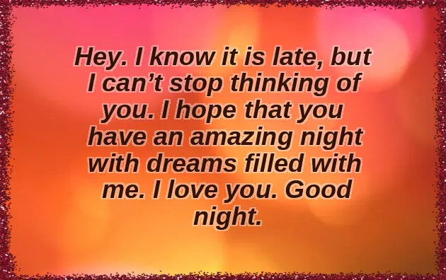 Cute Good Night Wish Cute Good Night Wish
