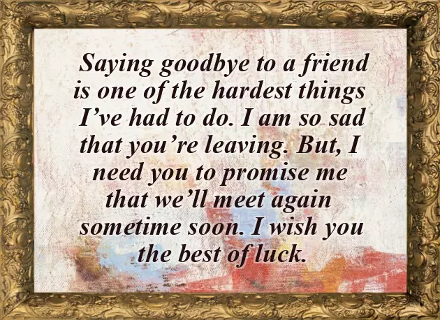 Wish You All The Best New Job