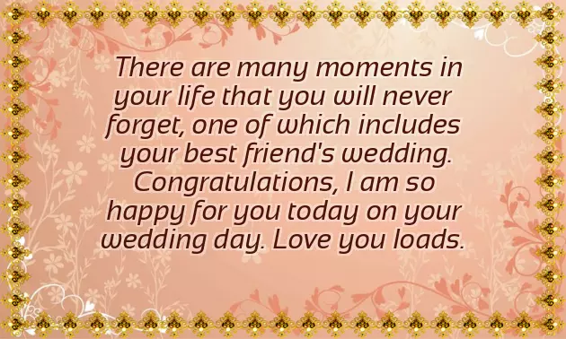 Marriage Wishes Congratulation