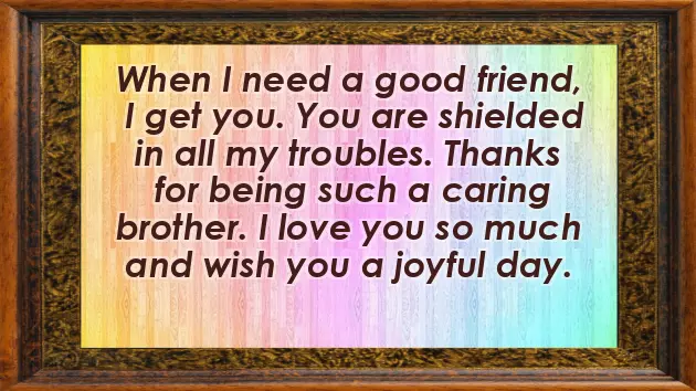 Blessing For Brother Birthday