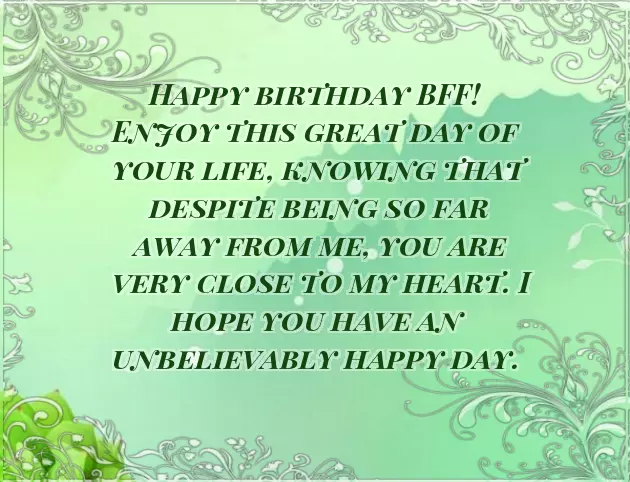 Funny Birthday Msg For Best Friend