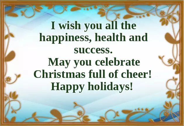 Merry Xmas Message Merry Xmas Message