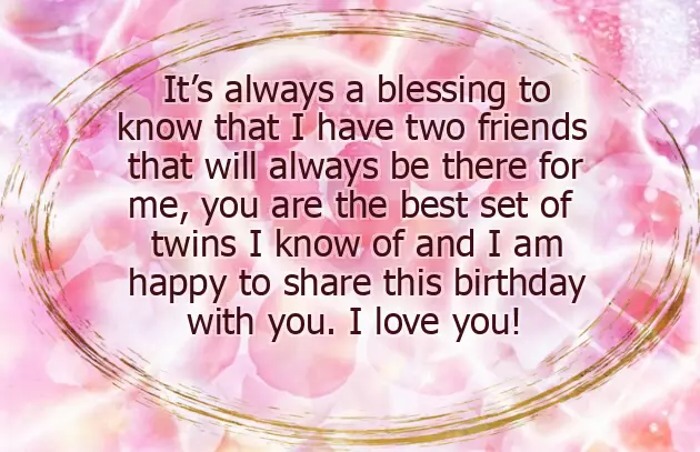 Twins Bday Quotes Twins Bday Quotes
