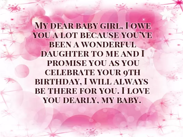 Happy 9Th Birthday Princess Happy 9Th Birthday Princess