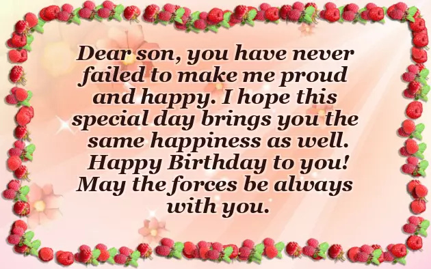 Birthday Wishes To My Sister Son