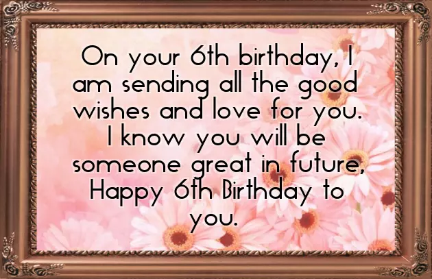 Birthday Wishes For My Son Turning 6