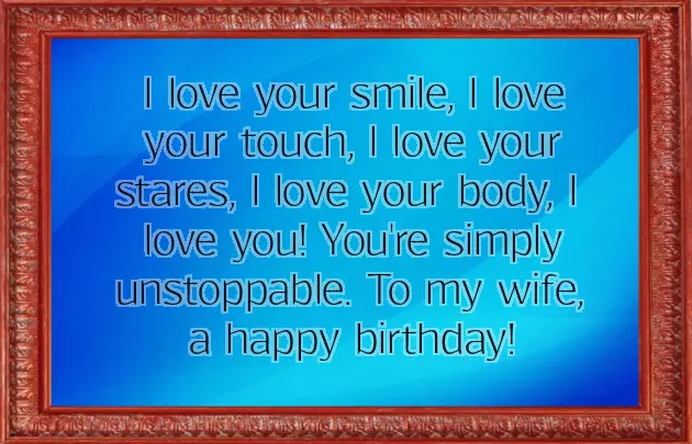 Creative Birthday Wishes For Wife