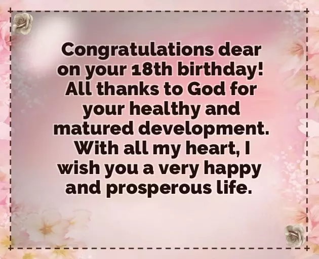 Happy 18Th Birthday Wishes For Son Happy 18Th Birthday Wishes For Son